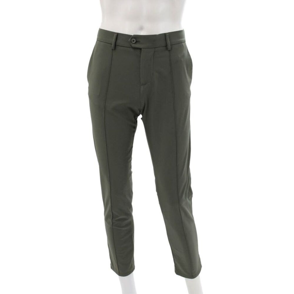 Marco Pescarolo Mens Green Dress Pants Polyamide Button Solid Spring Size 42